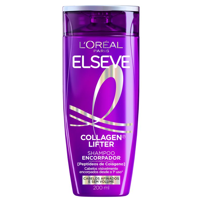 Shampoo L'oréal Paris Elseve Collagen Lifter Frasco 200ml