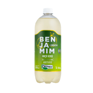Kombucha de Maçã Verde Benjamim  Garrafa 1litro