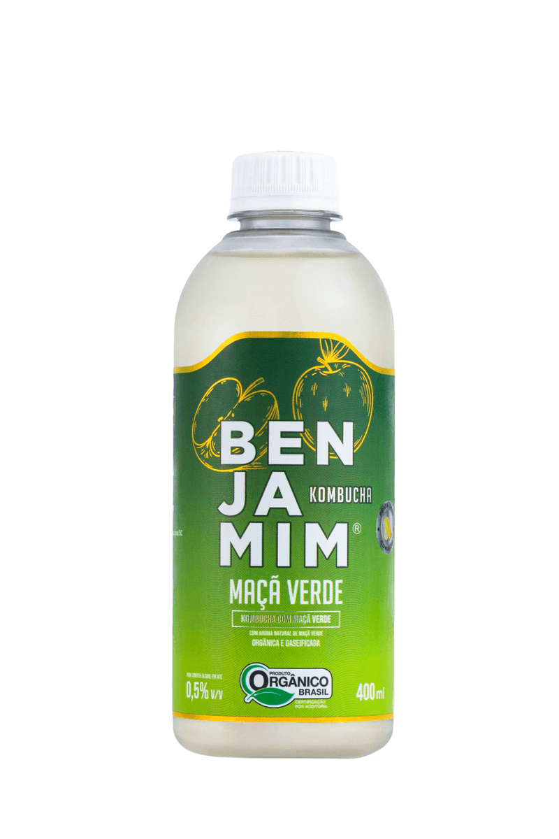Kombucha de Maça Verde Benjamim GF 400ml