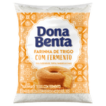 Farinha de Trigo com Fermento Dona Benta Pacote 1kg