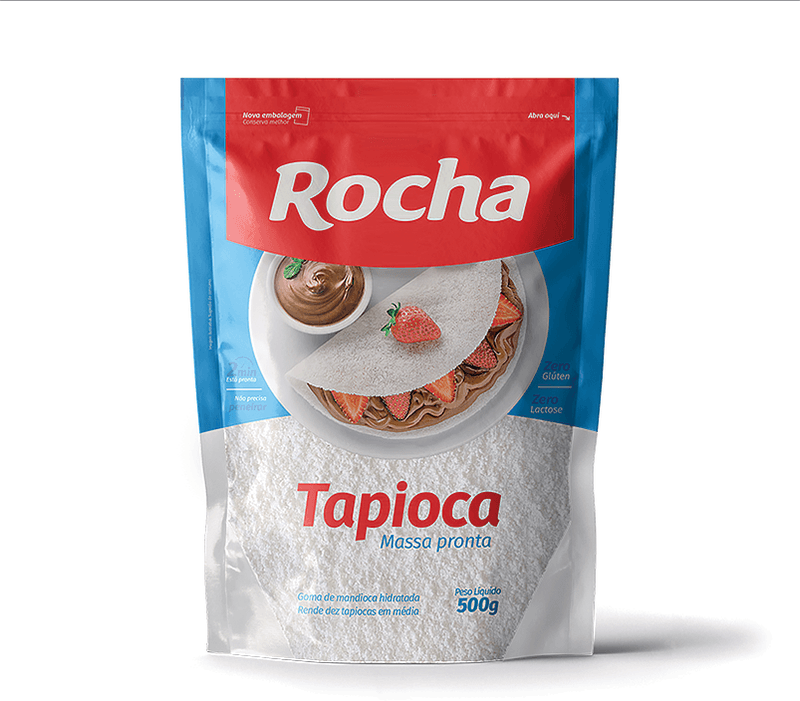 Massa Tapioca Rocha Alimentos Pacote 500g