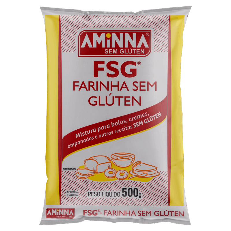 Farinha sem Glúten Aminna Pacote 500g