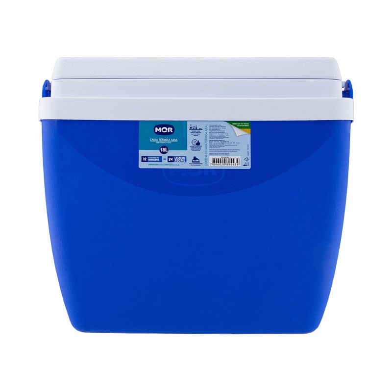 Caixa Térmica Azul 18l Mor
