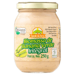 Biomassa de Banana Verde Orgânico Integral Saúde da Terra Vidro 250g