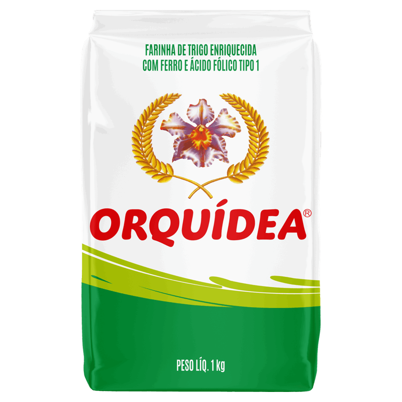 Farinha de Trigo Tipo 1 Orquídea Pacote 1kg