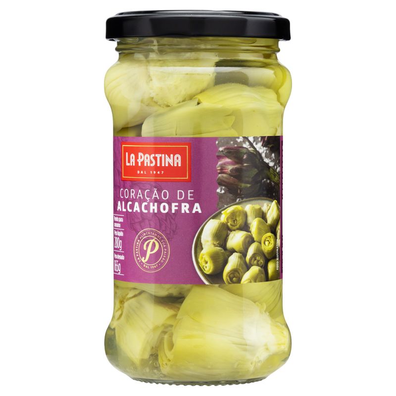 Coração de Alcachofra em Conserva La Pastina Vidro 165g
