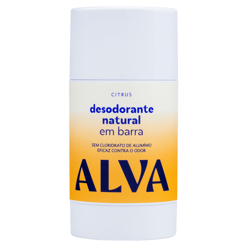 Desodorante Barra Citrus Alva Natural 55g