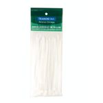 Abraçadeira Tramontina Nylon Branca ct 30un
