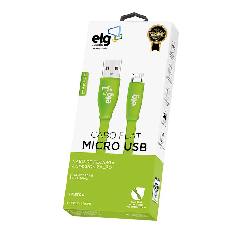 Cabo Elg Micro usb 1un