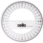 Transferidor Dello 360° Polipropileno Fexivel 1un