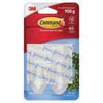 Gancho Plástico 900g Command M 2 Unidades