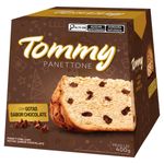 Panettone com Gotas de Chocolate Tommy Caixa 400g