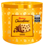 Panettone com Gotas de Chocolate ao Leite Bauducco Chocottone Lata 750g