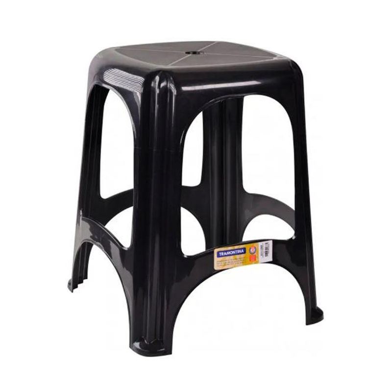 Banqueta Tramontina Niteroi Preta 1un