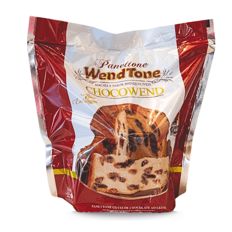 Panettone de Chocolate Wendtone Pacote 400g