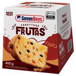 Panettone com Frutas Cristalizadas e Uvas-Passas Seven Boys Caixa 400g