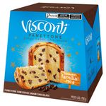 Panettone com Gotas de Chocolate Visconti Caixa 750g