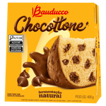 Panettone com Gotas de Chocolate Bauducco Chocottone Caixa 400g