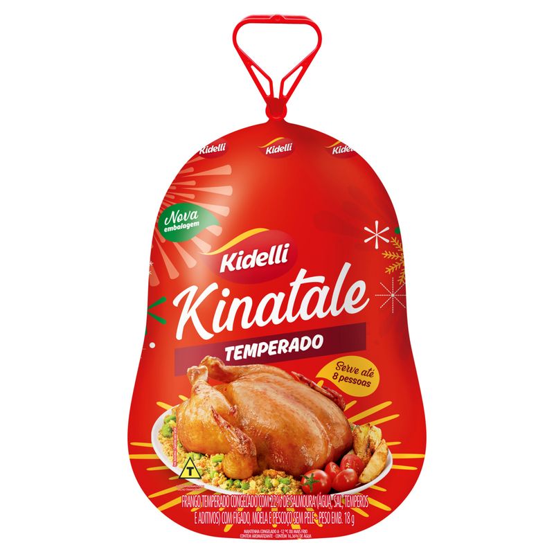 Frango Congelado Temperado sem Pele Kidelli Kinatale