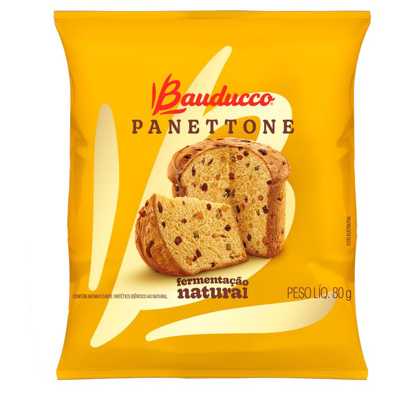 Minipanettone Bauducco Pacote 80g