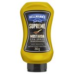 Mostarda Amarela Tradicional Hellmann's Supreme Squeeze 250g