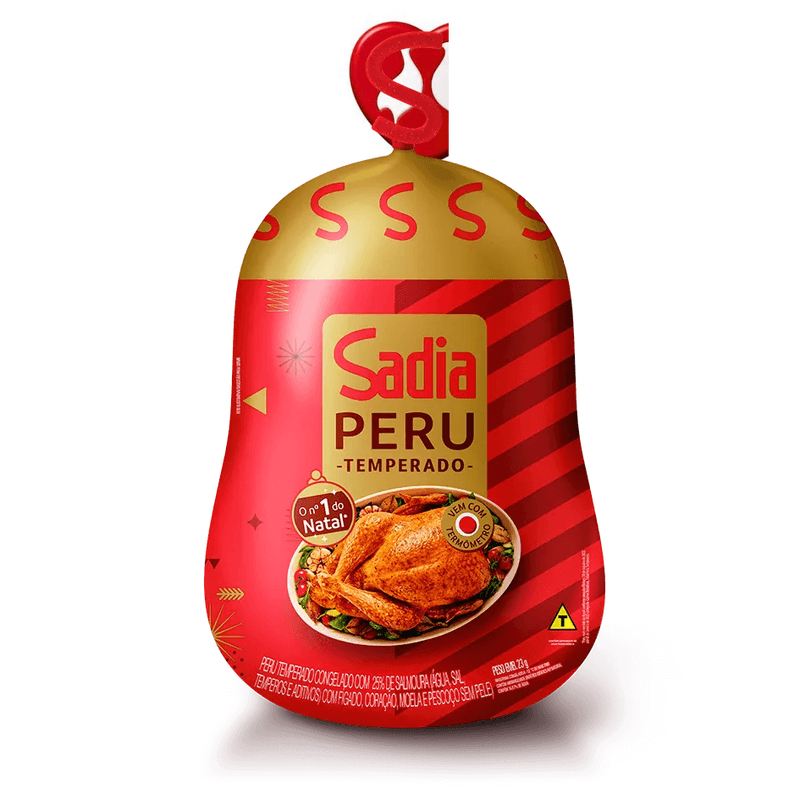 Peru Congelado Temperado sem Pele Sadia av kg