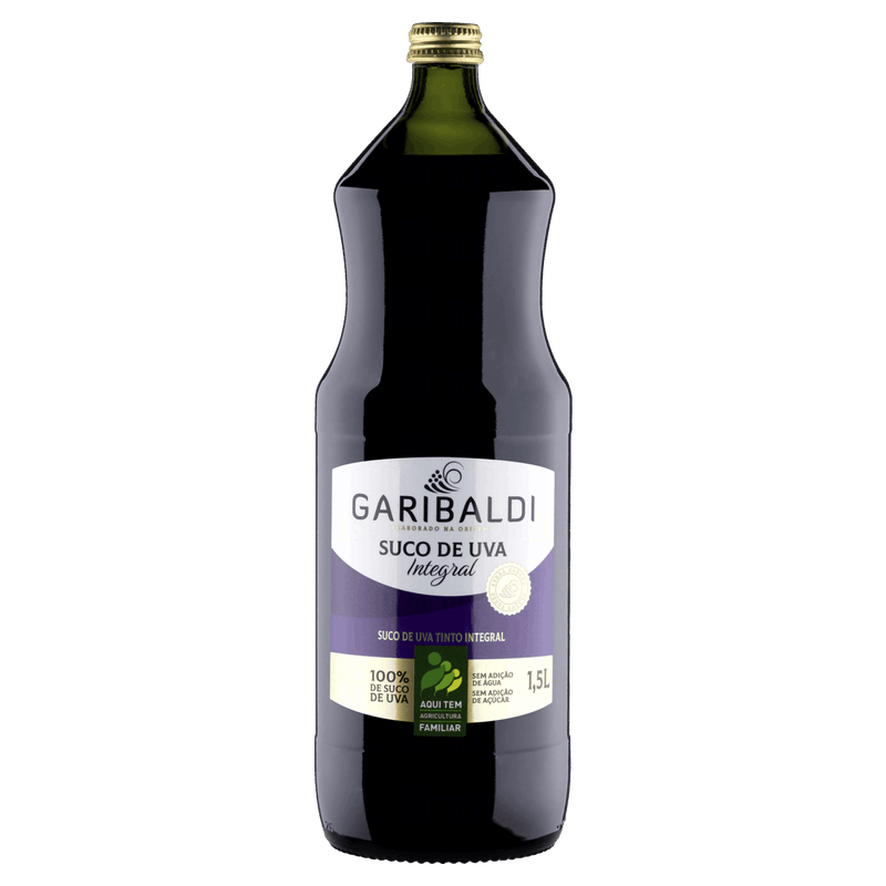 Suco Integral Uva Tinto Garibaldi Garrafa 1,5l