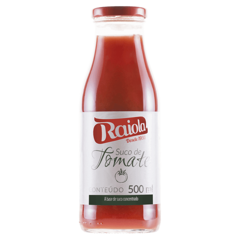 Suco Concentrado Tomate Raiola Garrafa 500ml