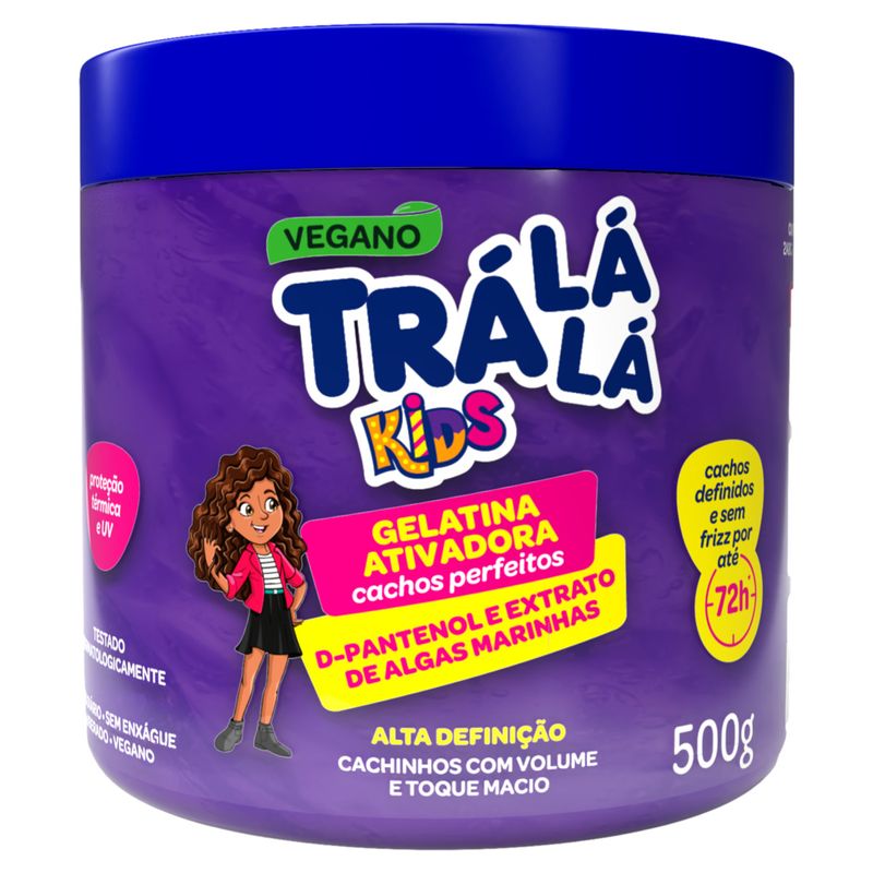 Gelatina Ativadora Trá Lá Lá Kids Pote 500g