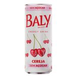 Energético Cereja Zero Açúcar Baly Lata 250ml