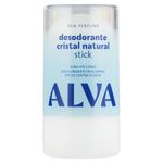 Desodorante Stick sem Perfume Alva Cristal Natural 120g