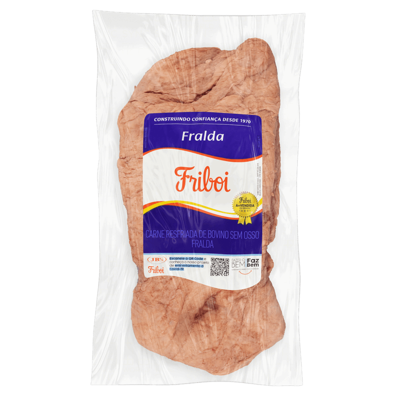 Fraldinha Bovina Resfriada sem Osso Friboi Kg
