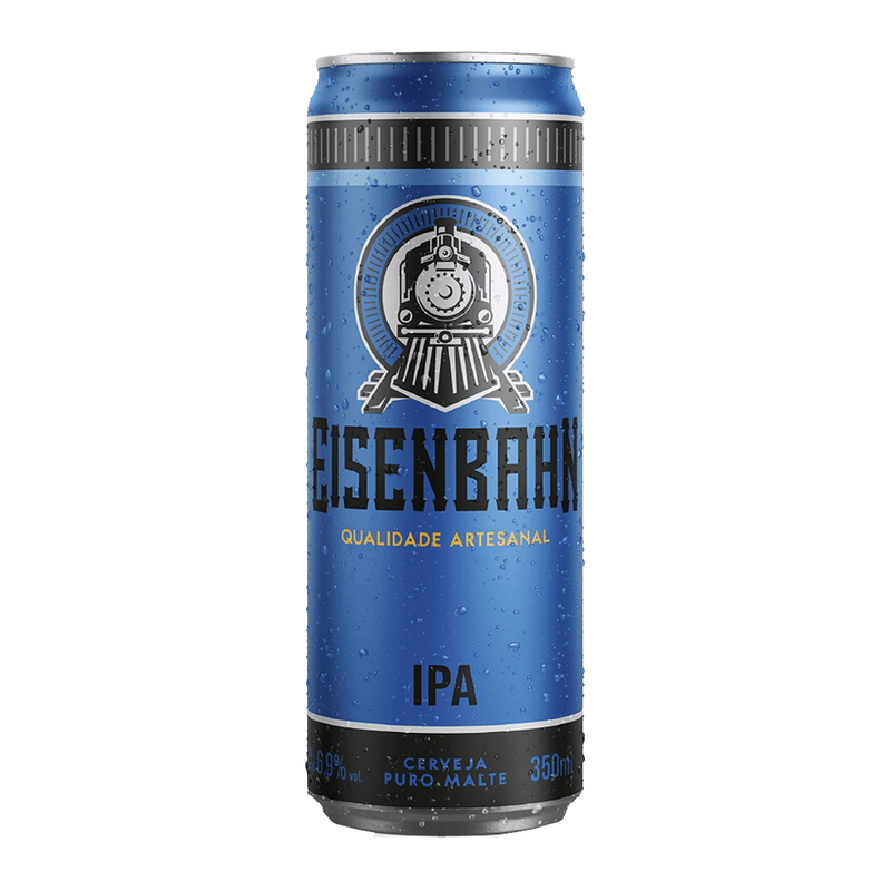 Cerveja IPA Puro Malte Eisenbahn Lata 350ml