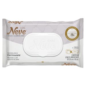 Lenço Umedecido Neve Care Pacote 48 Folhas