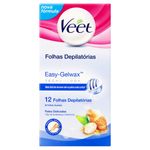 Folhas para Depilação Peles Delicadas Veet 12 Unidades