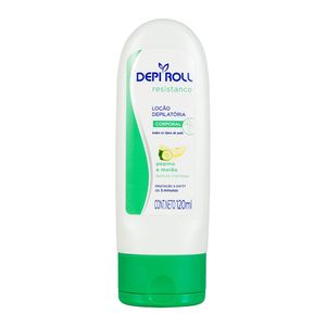 Loção Depilátória Corporal Pepino e Melão Depi Roll Resistance Frasco 120ml
