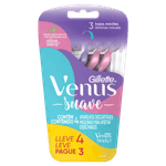 Aparelho Descartável para Depilar Gillette Venus Simply3 4 Unidades