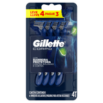 Aparelho Descartável Corpo Gillette Leve 4 Pague 3 Unidades