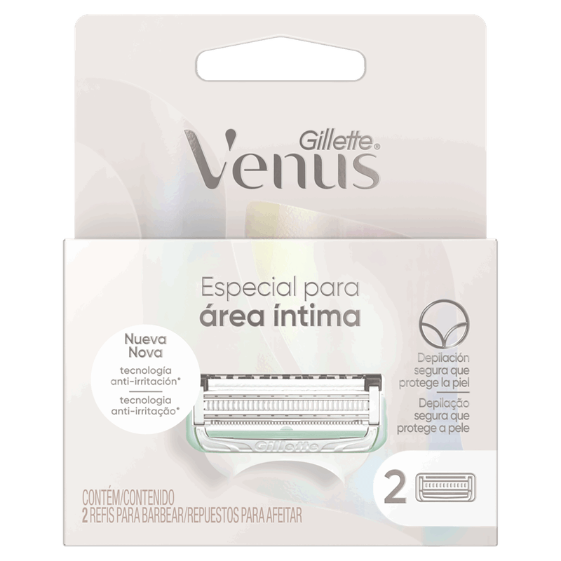 Carga de Aparelho para Depilar Gillette Venus 2 Unidades