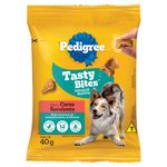 Petisco Pedigree Cães Adultos Sabor Carne Tasty Bites Pacote 40g