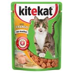 Ração Kitekat Gatos Adultos Sachê Frango 70g