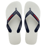 Chinelo Branco Power Light Solid Havaianas Mens n° 39/40