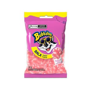Bala Bubbaloo Patinhas Tutti-Frutti Pacote 15g