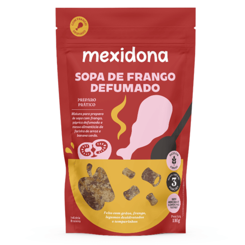 Sopa Mexidona Frango Defumado Pacote 110g