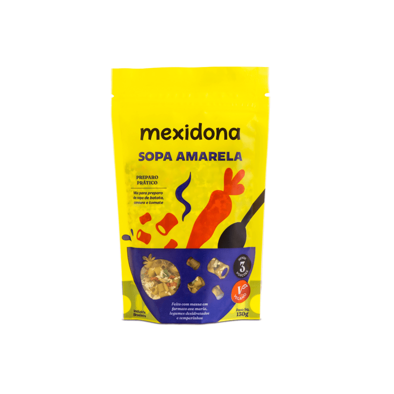Sopa Mexidona Amarela Pacote 130g