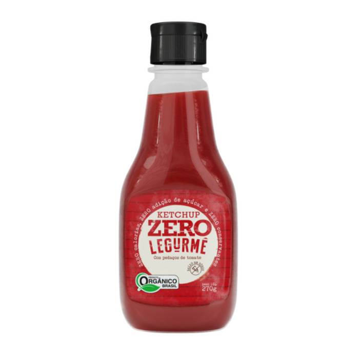 Ketchup Zero Legurmê Orgânico Bisnaga 270g