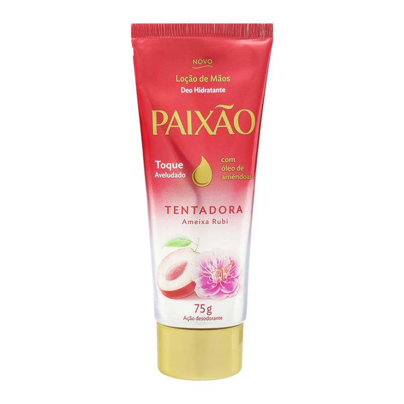 Hidratante para Mãos Paixão Tentadora Frasco 75g