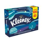 Lenço de Papel Folha Dupla Kleenex Caixa Leve 100 Pague 80 Unidades
