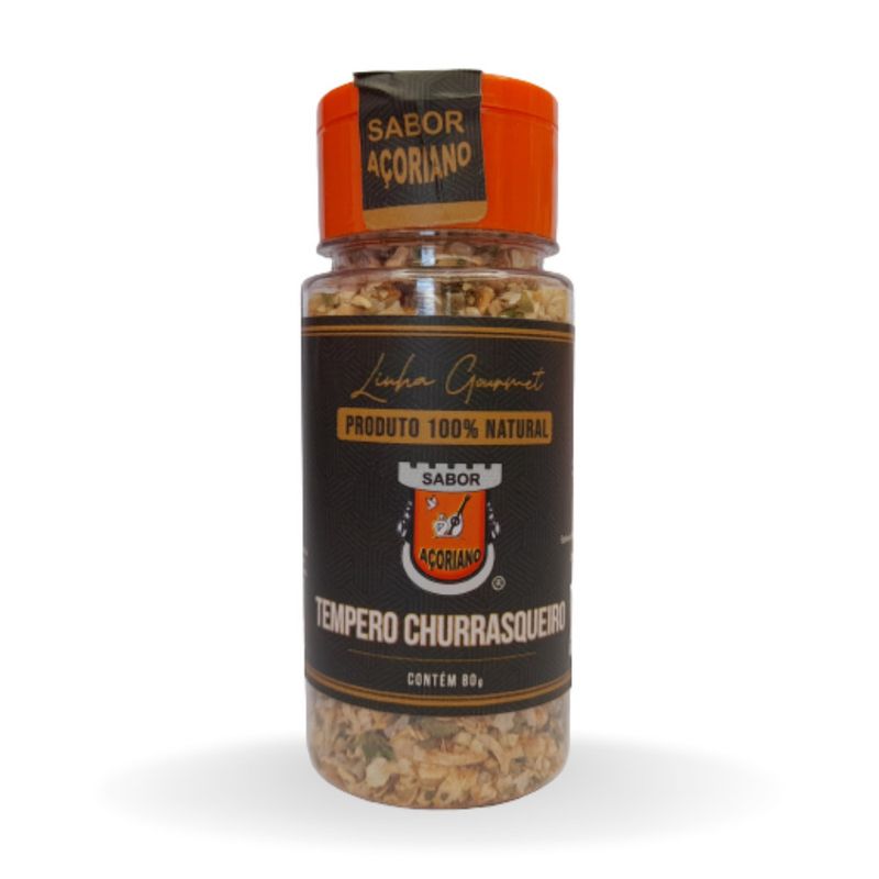 Tempero Sabor Açoriano Churrasco Frasco 80g