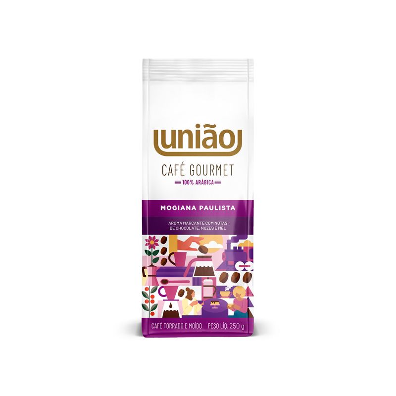 Café União Gourmet Mogiana Paulista Pacote 250g